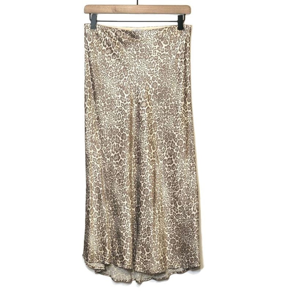 Rails Leopard Print Midi Skirt In Cream And Tan - image 2